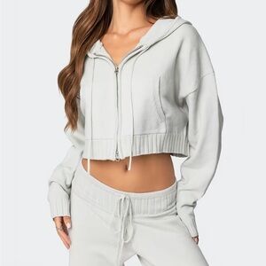 Russell Knit Hooded Cardigan and Pants Set
